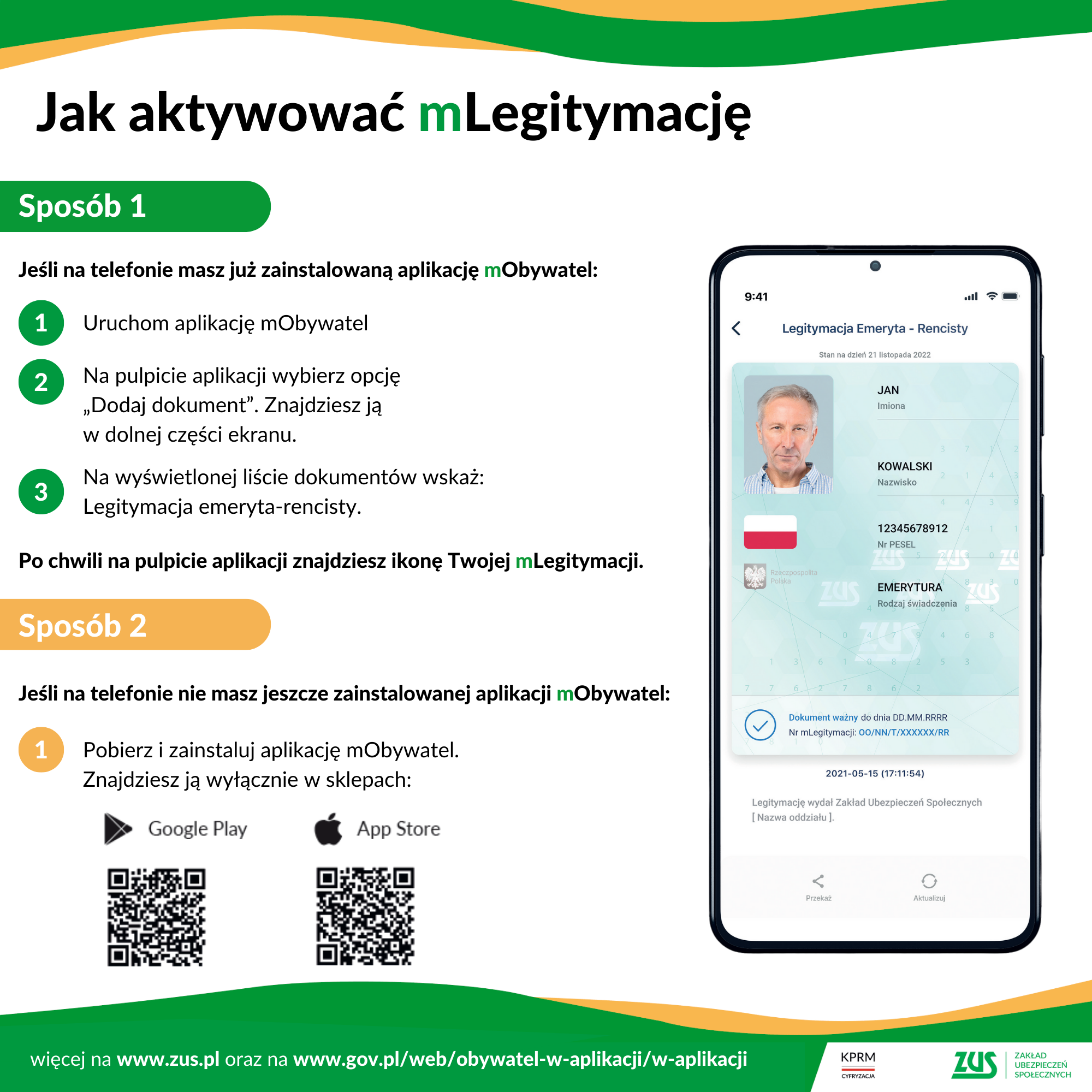 Jak aktywowac mLegitymację